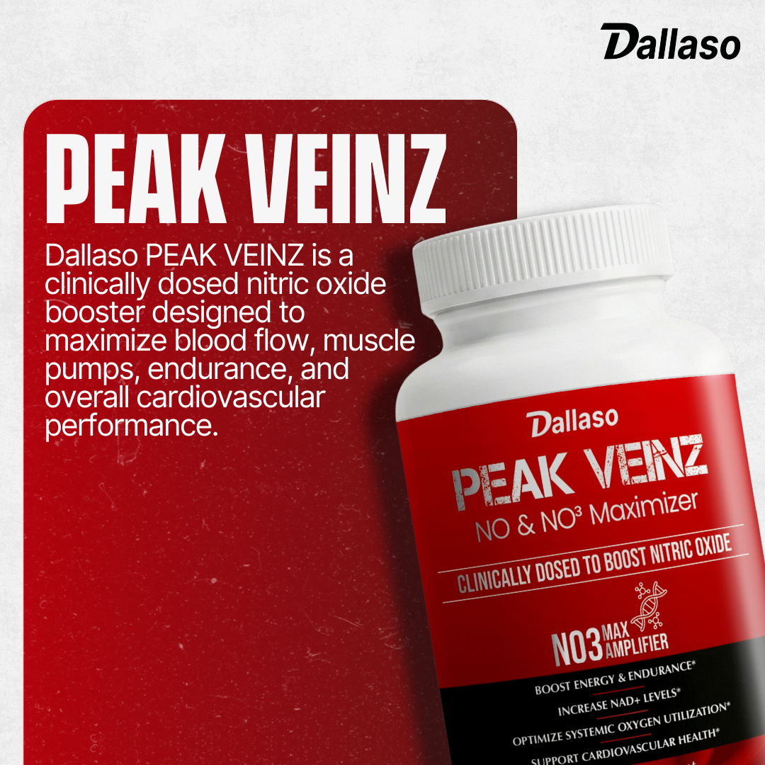 PEAK VEINZ – NO & NO³ Maximizer
